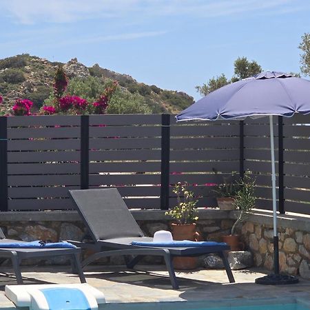 Villa Mavri Ruhige Private Pool Villa, Meerblick Agia Paraskevi  Buitenkant foto