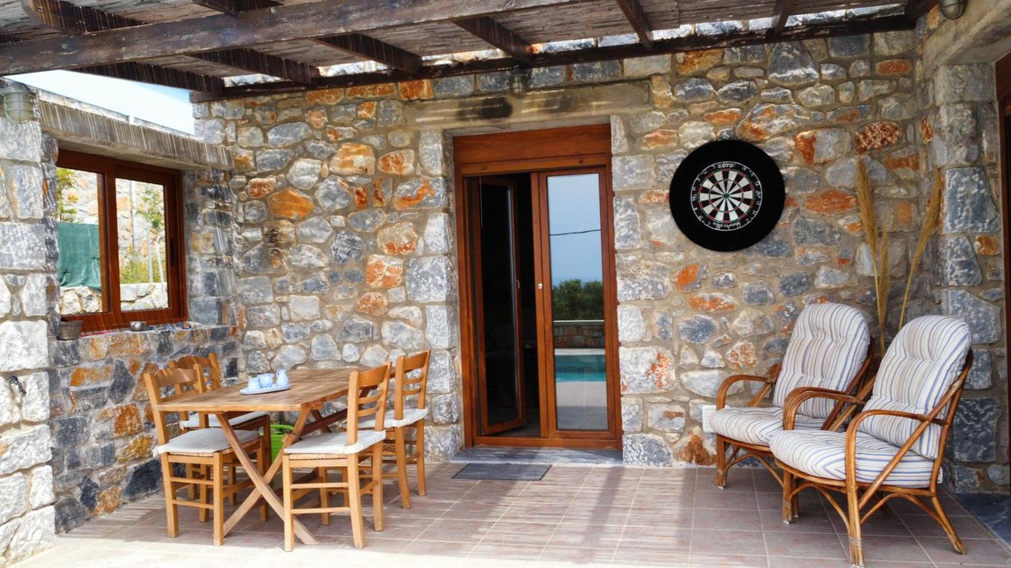Villa Mavri Ruhige Private Pool Villa, Meerblick Agia Paraskevi  Kamer foto